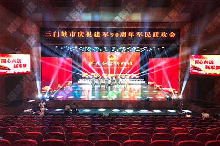 led顯示屏租賃與舞美結(jié)合，帶來(lái)不一樣的震撼的效果